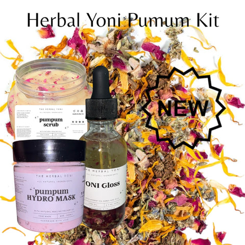 Herbal yoni shower kit