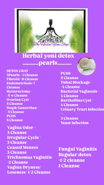 Yoni Detox Pearls